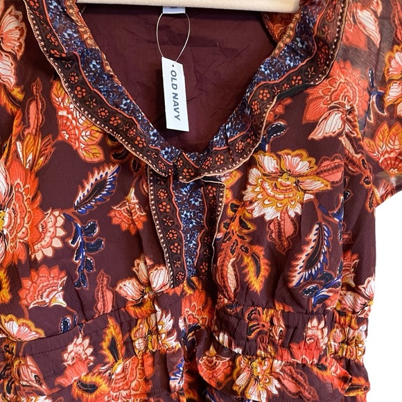 Old Navy Mid Waist Defined Midi Dress-Maternity-Size XL - Picture 2 of 16